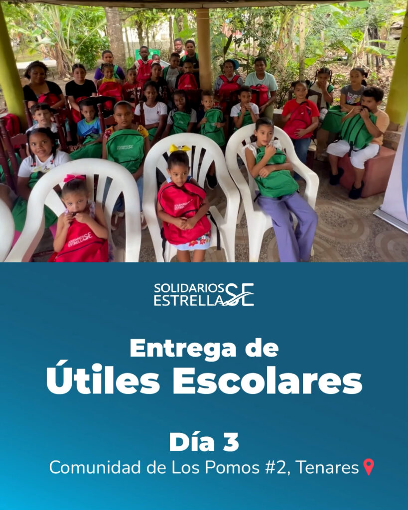 Entrega de escolares 1 - Día 3